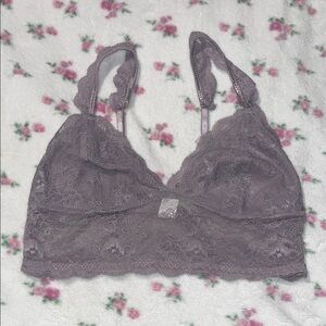 Lace Bralette in purple